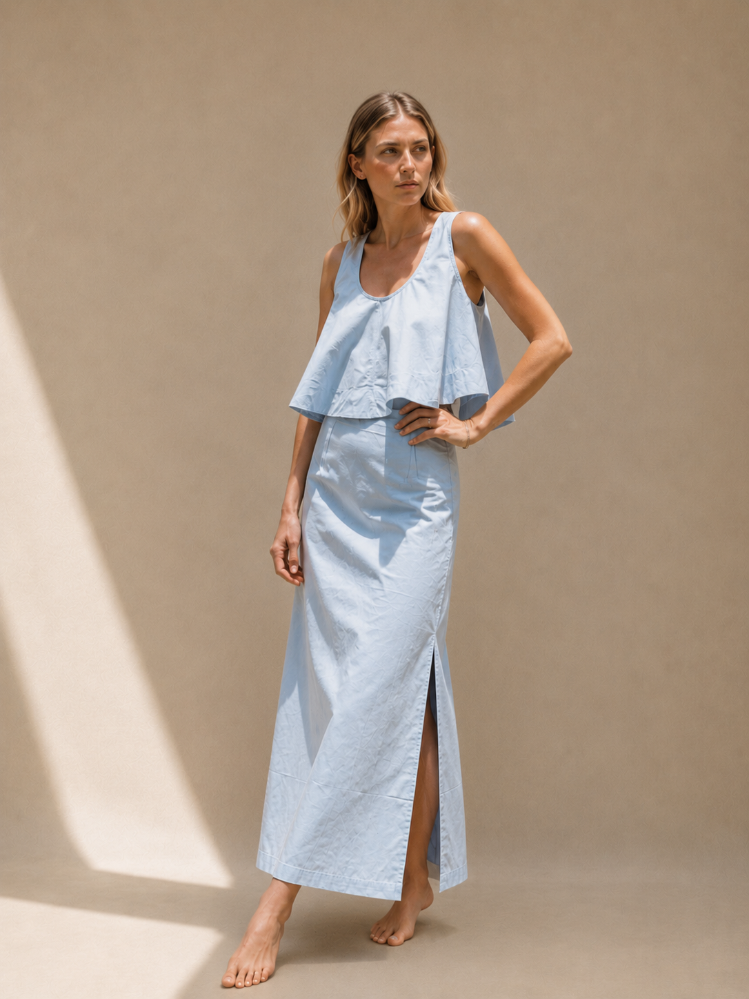 Roam Elongated Midi Skirt
